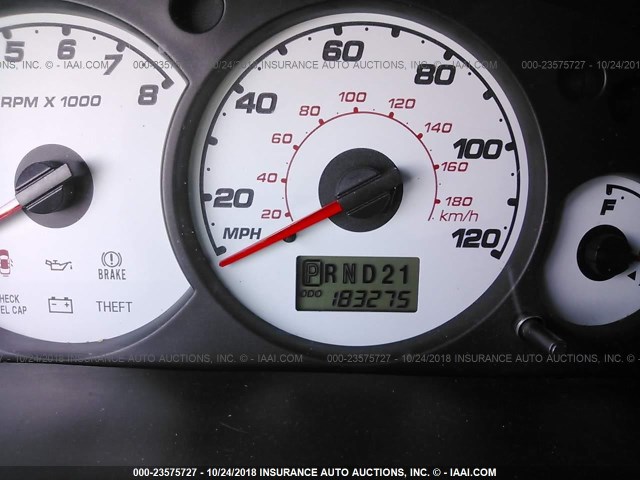 1FMCU03141KC40482 - 2001 FORD ESCAPE XLT BLACK photo 7