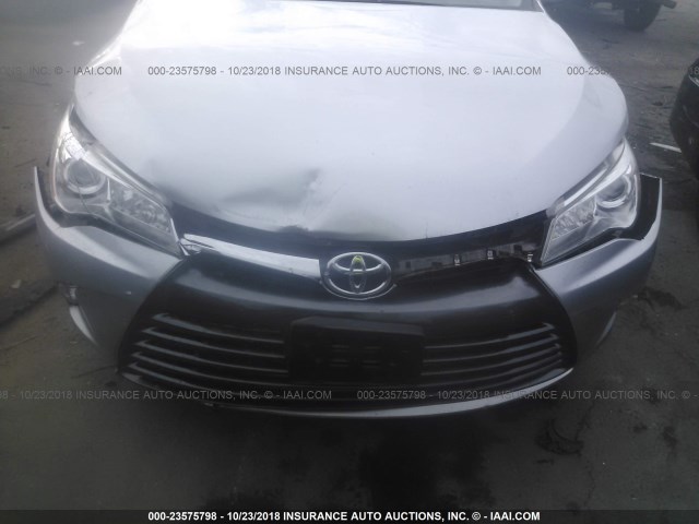 4T4BF1FK8FR486758 - 2015 TOYOTA CAMRY LE/XLE/SE/XSE GRAY photo 6