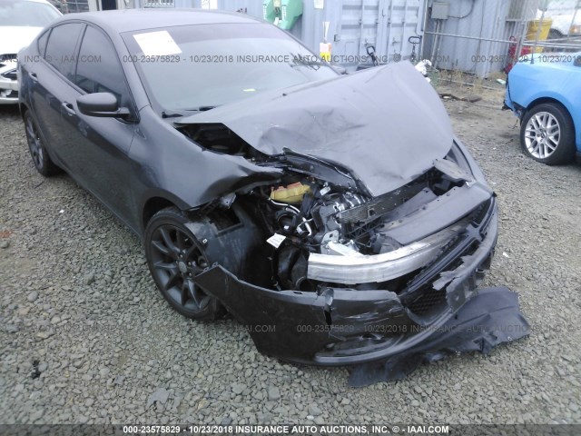 1C3CDFBB7FD403546 - 2015 DODGE DART SXT GRAY photo 6