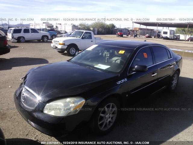 1G4HD57M69U114387 - 2009 BUICK LUCERNE CXL BLACK photo 2