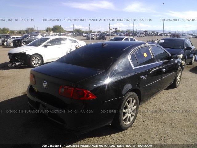 1G4HD57M69U114387 - 2009 BUICK LUCERNE CXL BLACK photo 4