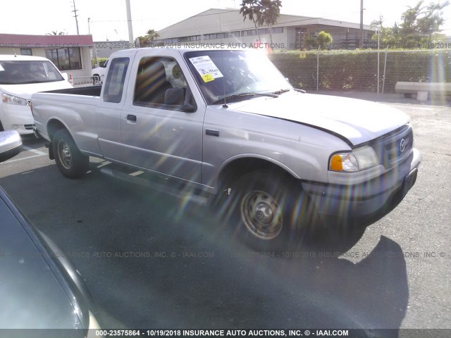 4F4YR46UX5PM02222 - 2005 MAZDA B3000 CAB PLUS SILVER photo 1