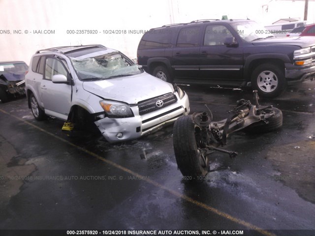 JTMBD32V586063014 - 2008 TOYOTA RAV4 SPORT SILVER photo 1