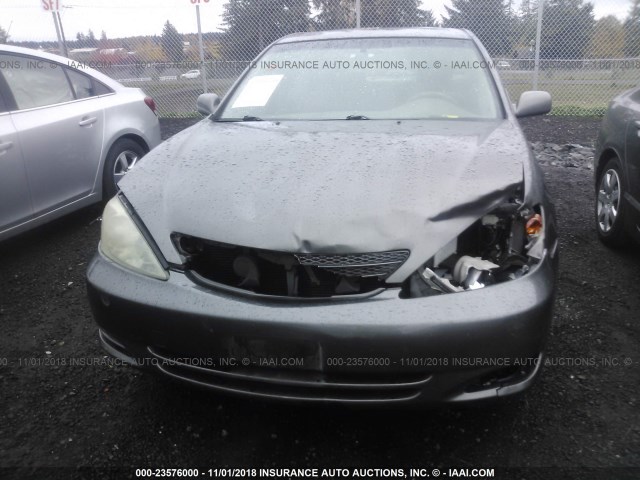 JTDBE32K140265350 - 2004 TOYOTA CAMRY LE/XLE 灰色 照片 6