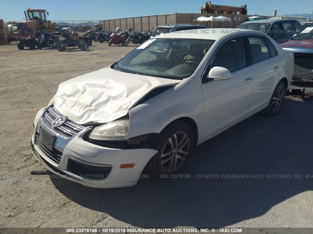 3VWRG71K26M765113 - 2006 VOLKSWAGEN JETTA 2.5 WHITE photo 2