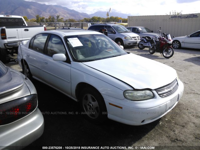 1G1NE52J83M738452 - 2003 CHEVROLET MALIBU LS WHITE photo 1