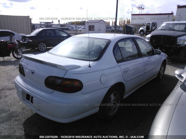 1G1NE52J83M738452 - 2003 CHEVROLET MALIBU LS WHITE photo 4