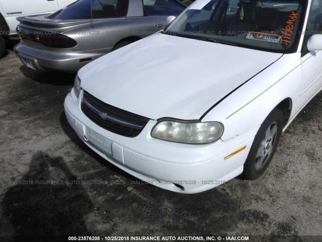 1G1NE52J83M738452 - 2003 CHEVROLET MALIBU LS WHITE photo 6