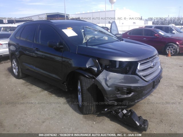 2FMPK3G93HBC63328 - 2017 FORD EDGE SE GRAY photo 1