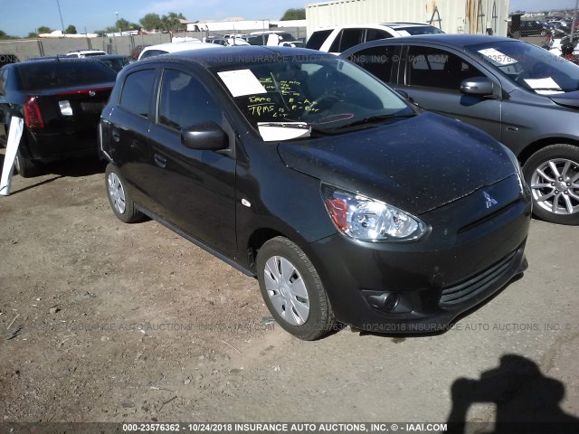 ML32A3HJ8EH007441 - 2014 MITSUBISHI MIRAGE DE GRAY photo 1