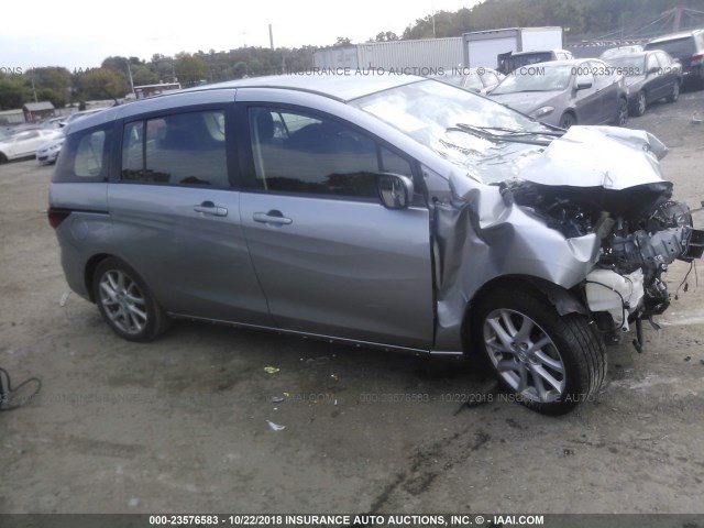 JM1CW2CL1C0135294 - 2012 MAZDA 5 SILVER photo 1