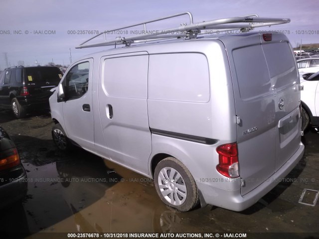 3N6CM0KN7EK697867 - 2014 NISSAN NV200 2.5S/2.5SV SILVER photo 3