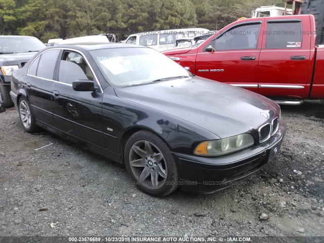 WBADT43433G029449 - 2003 BMW 525 I AUTOMATIC BLACK photo 1