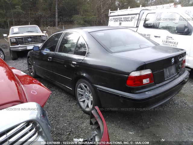 WBADT43433G029449 - 2003 BMW 525 I AUTOMATIC BLACK photo 3