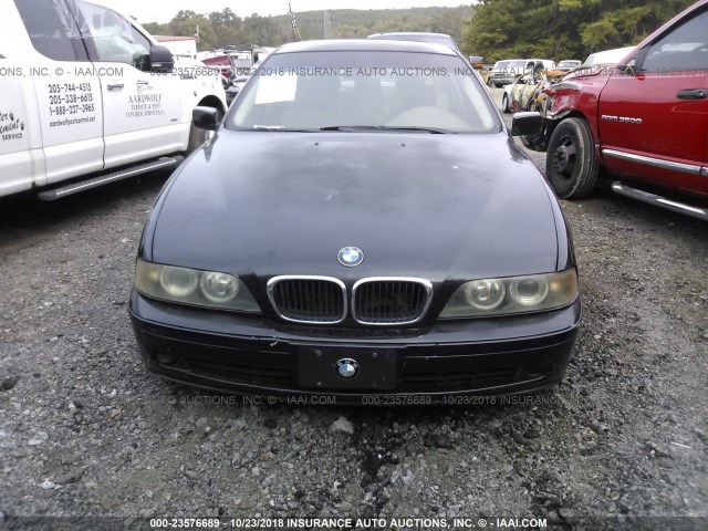 WBADT43433G029449 - 2003 BMW 525 I AUTOMATIC BLACK photo 6