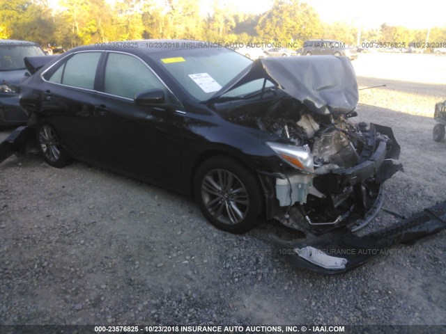 4T1BF1FK0GU213079 - 2016 TOYOTA CAMRY LE/XLE/SE/XSE BLACK photo 1