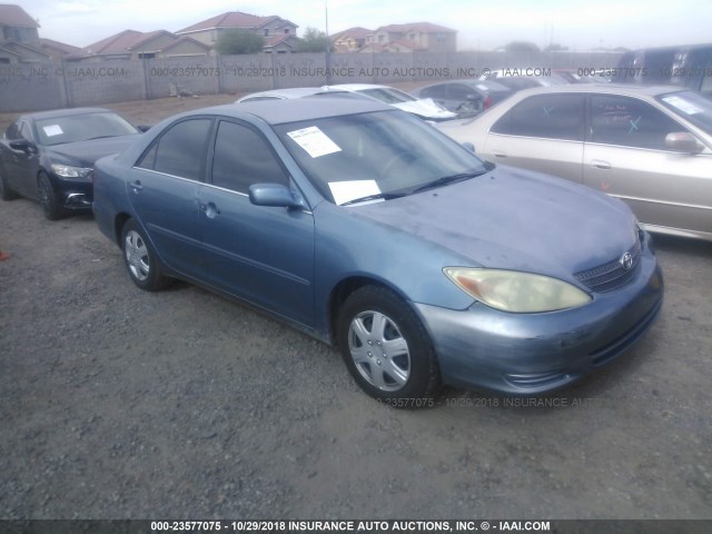 4T1BE32K74U923094 - 2004 TOYOTA CAMRY LE/XLE/SE BLUE photo 1