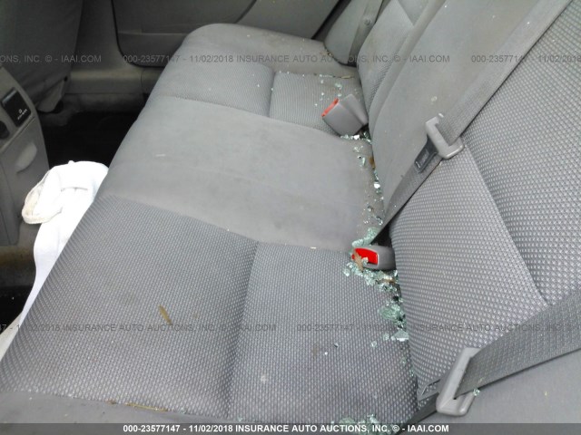 1G1ZC5EU3CF396474 - 2012 CHEVROLET MALIBU 1LT SILVER photo 8