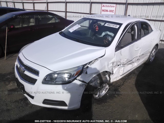 1G11B5SA7DF132038 - 2013 CHEVROLET MALIBU LS 白色 照片 2