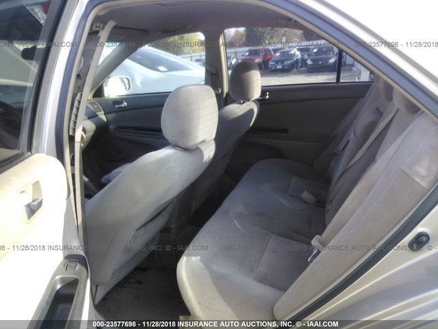 4T1BE32K95U512524 - 2005 TOYOTA CAMRY LE/XLE/SE 金色 照片 8