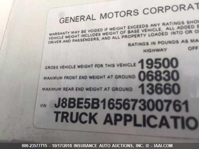 J8BE5B16567300761 - 2006 CHEVROLET TILT MASTER W5S042  Unknown photo 8