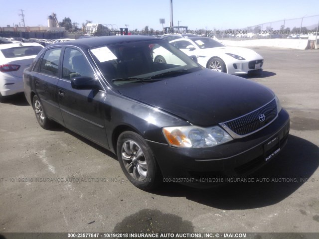 4T1BF28B22U226444 - 2002 TOYOTA AVALON XL/XLS BLACK photo 1