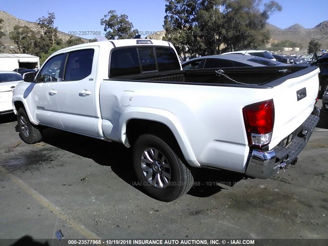 3TMBZ5DN5GM003209 - 2016 TOYOTA TACOMA DOUBLE CAB/SR5/TRD SPORT WHITE photo 3