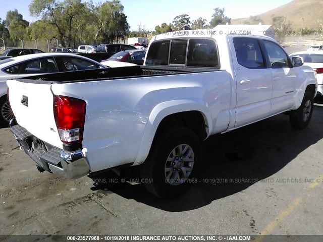 3TMBZ5DN5GM003209 - 2016 TOYOTA TACOMA DOUBLE CAB/SR5/TRD SPORT WHITE photo 4