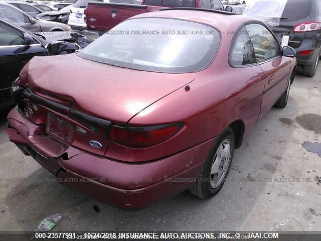 3FAKP1139XR123024 - 1999 FORD ESCORT ZX2/COOL/HOT MAROON photo 4