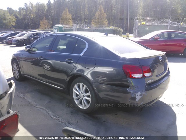 JTHCE96S480015932 - 2008 LEXUS GS 350 GRAY photo 3