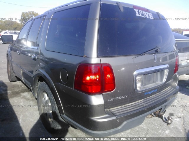 5LMFU28R64LJ04048 - 2004 LINCOLN NAVIGATOR Қоңыр фото 3
