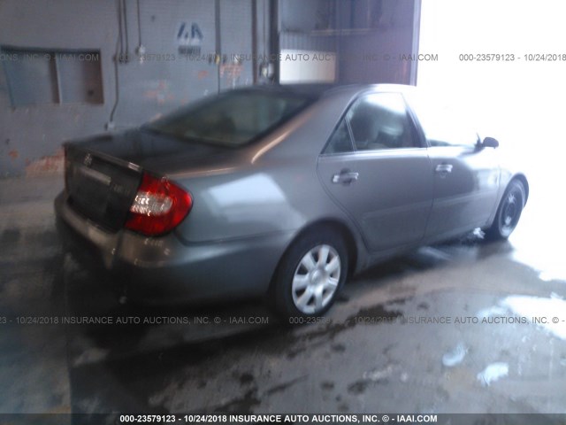 4T1BE32K14U936424 - 2004 TOYOTA CAMRY LE/XLE/SE BROWN photo 4