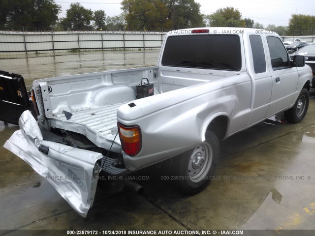 4F4YR46U26PM04242 - 2006 MAZDA B3000 CAB PLUS SILVER photo 4