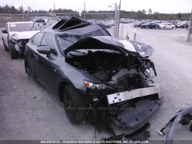 JTHBF1D29E5027974 - 2014 LEXUS IS 250 GRAY photo 1