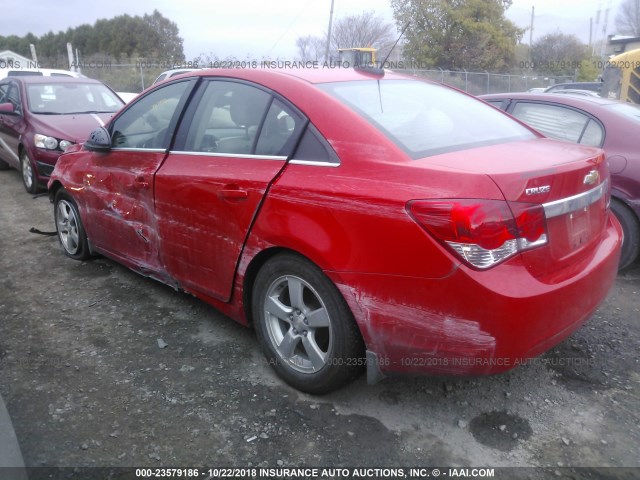 1G1PE5SBXG7216332 - 2016 CHEVROLET CRUZE LIMITED LT RED photo 3