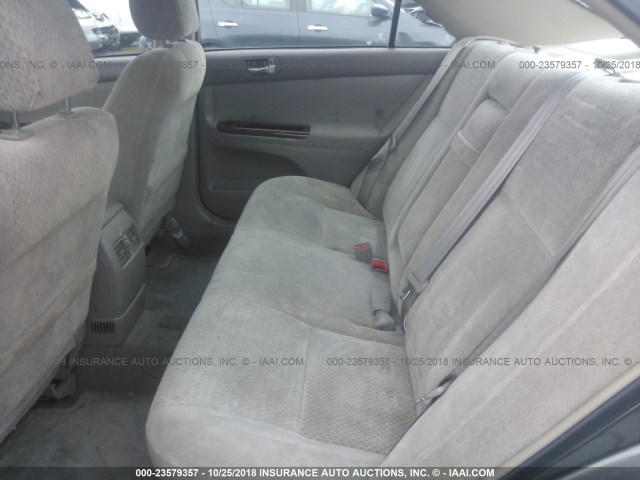 4T1BE32K42U535589 - 2002 TOYOTA CAMRY LE/XLE/SE GRAY photo 8