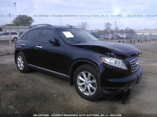 JNRAS08W36X201804 - 2006 INFINITI FX35 BLACK photo 1