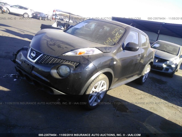 JN8AF5MR9BT022612 - 2011 NISSAN JUKE S/SV/SL BLACK photo 2