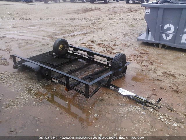4YMUL07119T005319 - 2009 UTILITY TRAILER BLACK photo 1