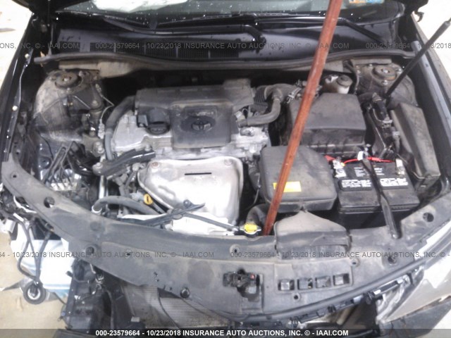 4T1BF1FK5EU368224 - 2014 TOYOTA CAMRY L/SE/LE/XLE შავი ფოტო 10