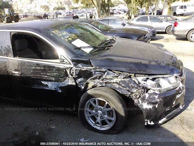 1G11A5SA2DU150042 - 2013 CHEVROLET MALIBU LS 黑色 照片 6