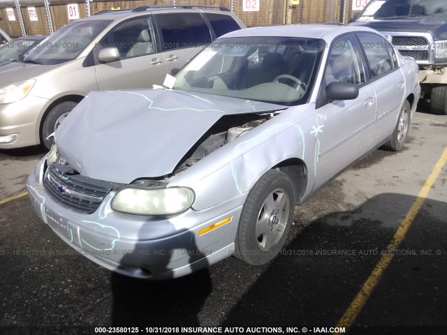 1G1ND52F05M168707 - 2005 CHEVROLET CLASSIC GRAY photo 2