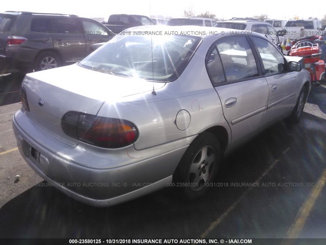 1G1ND52F05M168707 - 2005 CHEVROLET CLASSIC GRAY photo 4