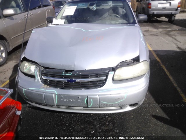 1G1ND52F05M168707 - 2005 CHEVROLET CLASSIC GRAY photo 6