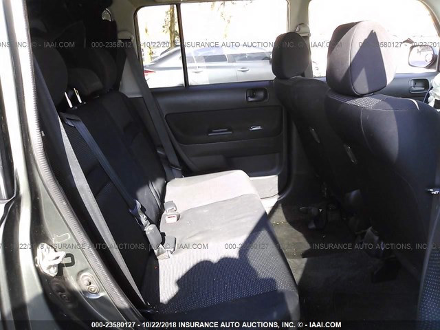 JTLKT334X54018560 - 2005 TOYOTA SCION XB Сұр фото 8