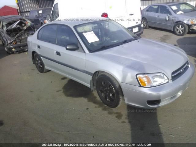 4S3BE635927211311 - 2002 SUBARU LEGACY L SILVER photo 1