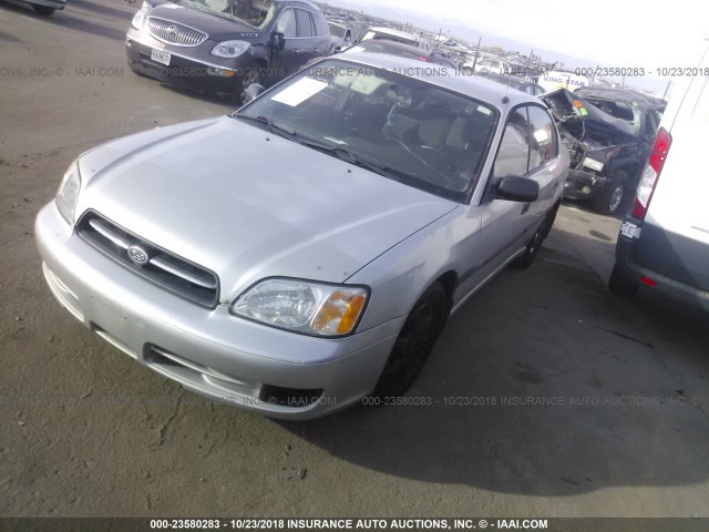 4S3BE635927211311 - 2002 SUBARU LEGACY L SILVER photo 2