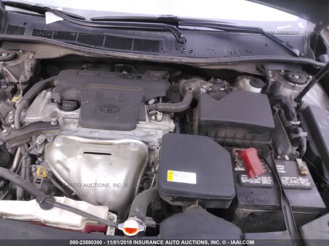 4T1BF1FK9GU144523 - 2016 TOYOTA CAMRY LE/XLE/SE/XSE GRAY photo 10