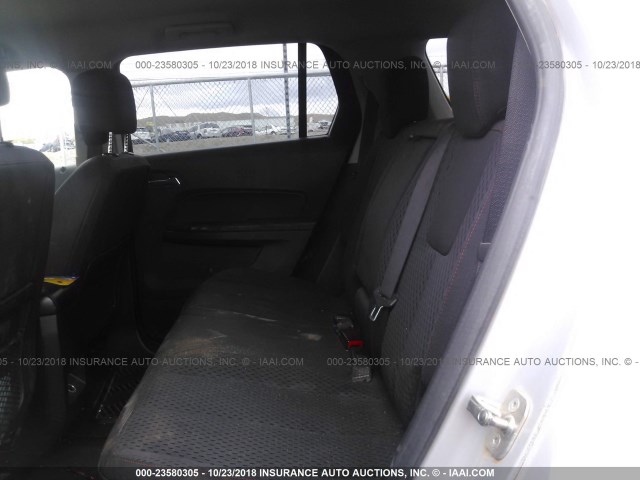 2GKALMEK8D6341984 - 2013 GMC TERRAIN SLE SILVER photo 8