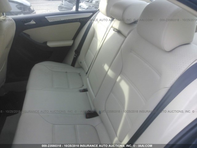 3VWDP7AJXDM421222 - 2013 VOLKSWAGEN JETTA SE 蓝色 照片 8